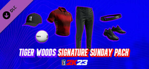 PGA TOUR 2K23 Tiger Woods Signature Sunday Pack