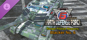 EARTH DEFENSE FORCE 6 - Ranger Piloted Weapons: Blacker No. 6